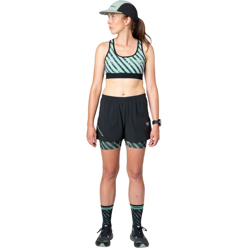Dynafit Alpine Graphic Bra Damen Sport-BH jadelite Produktbild 1