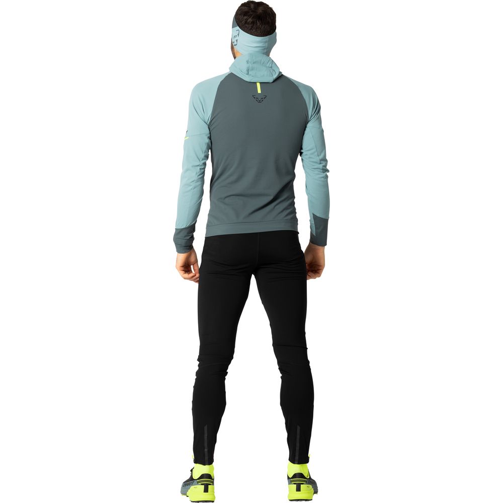 Dynafit Alpine L/S Hooded Herren Kapuzen-Longsleeve smoke blue Produktbild 2