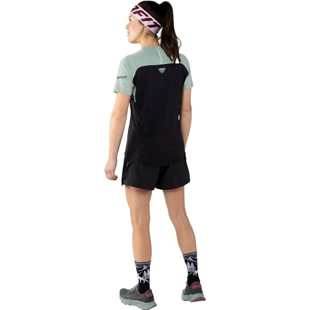 Dynafit Alpine Pro Damen S/s Tee black out jadelite 5420 T-Shirt Produktbild 2