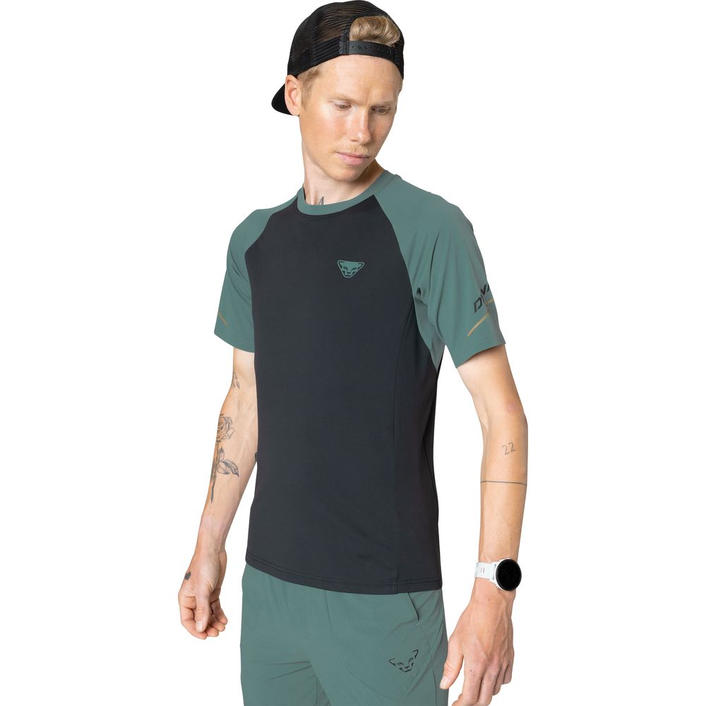 Dynafit Alpine Pro S/s Herren black out atlantic 0910 T-Shirt Produktbild 3