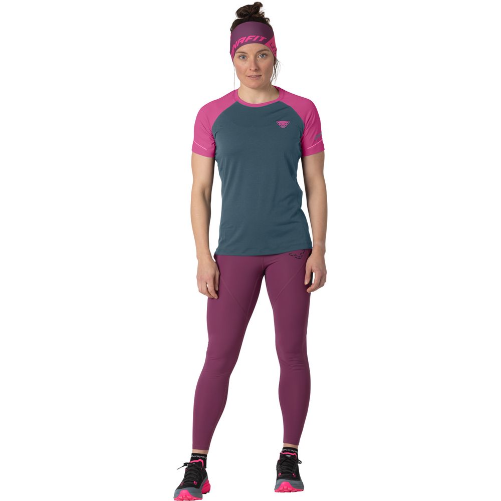 Dynafit Alpine Pro W S/s Tee Damen Funktionsshirt magenta Produktbild 1