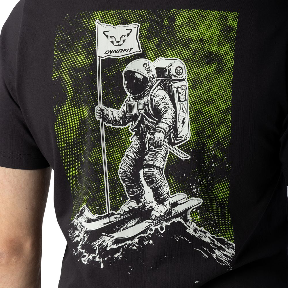 Dynafit Back Graphic Cotton T-Shirt Herren black-out-skimonaut Produktbild 4