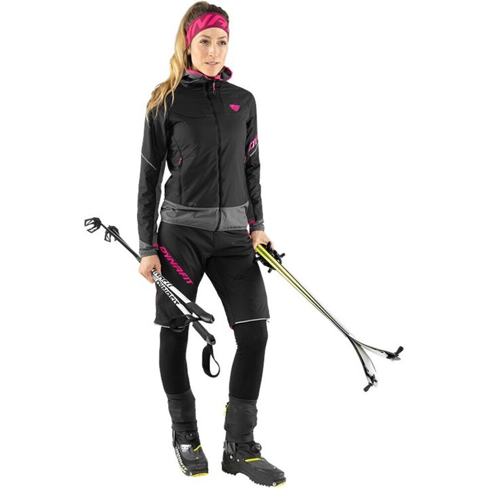 Dynafit Mezzalama Ptc Alpha Damen Shorts black out pink glo Produktbild 1