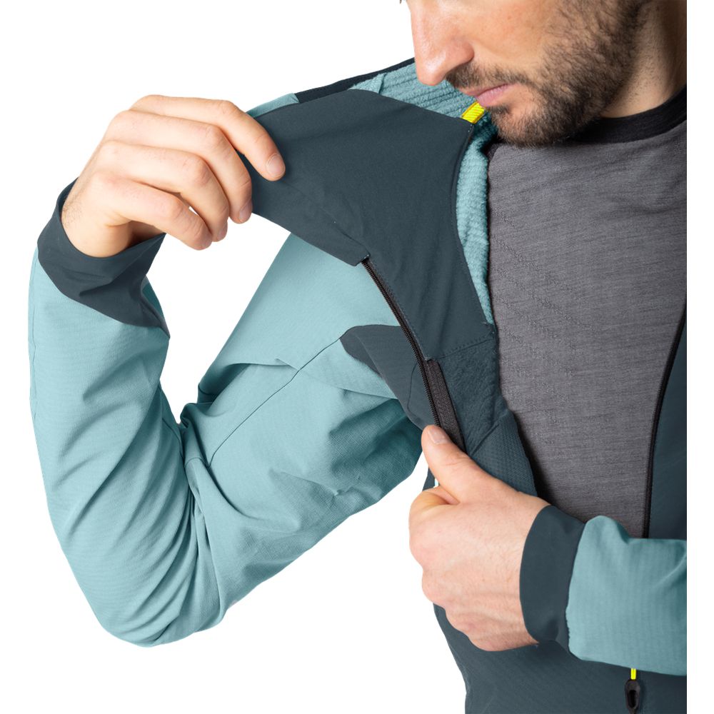Dynafit Ridge Thermal Hoody Midlayer Herren smoke-blue Produktbild 5