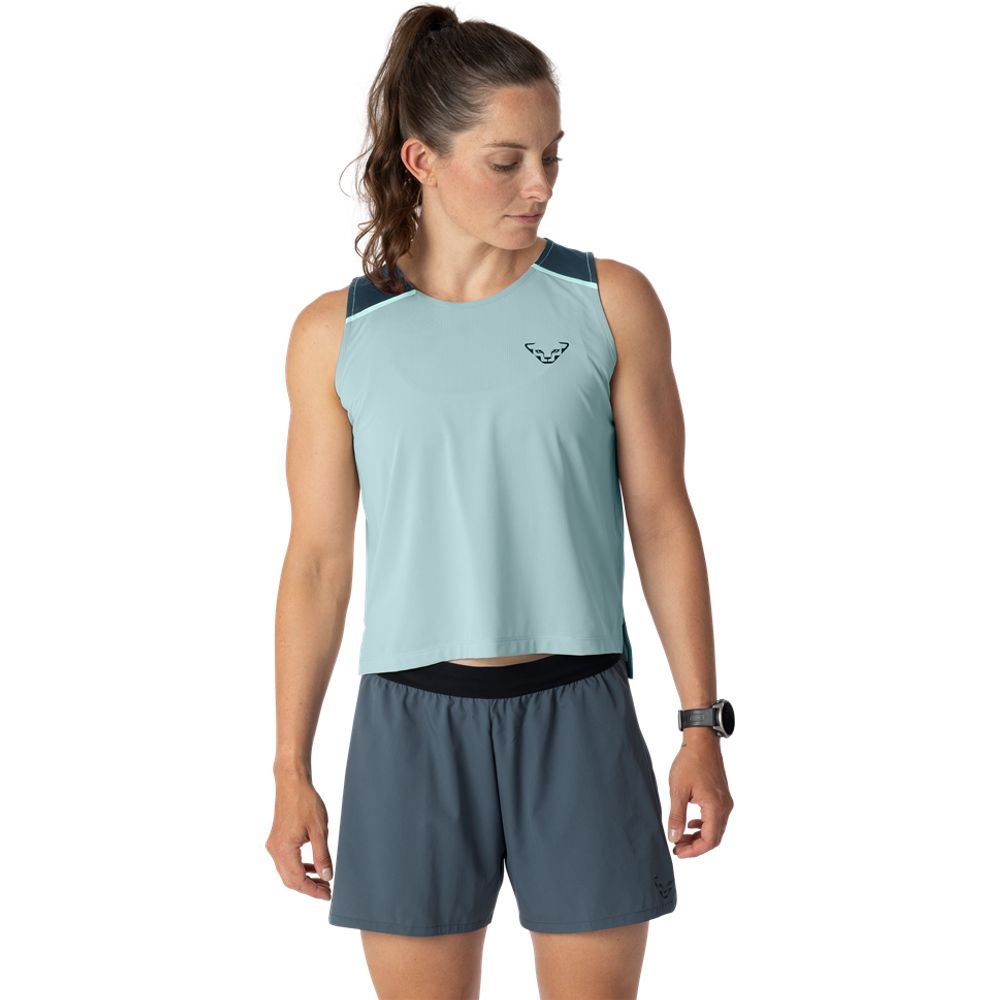 Dynafit Sky Damen Crop Top cloud-blue Produktbild 2