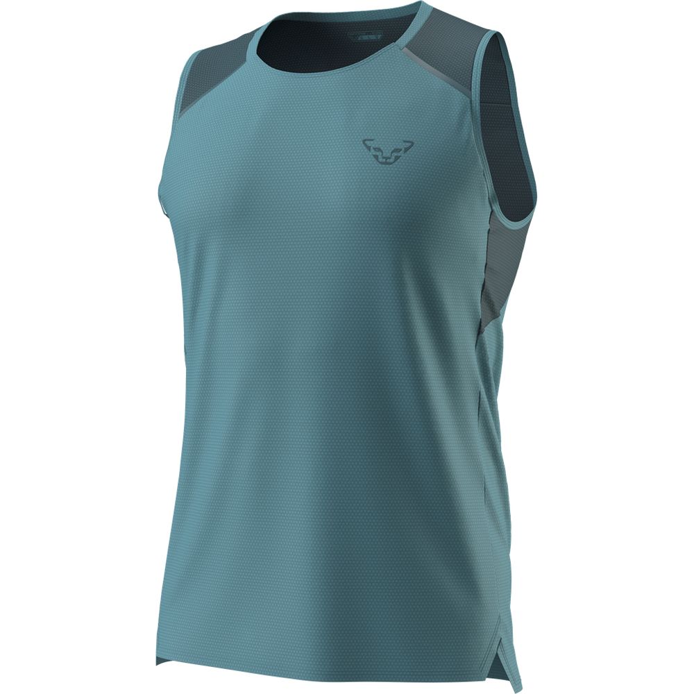 Dynafit Sky Tank Herren Laufshirt smoke-blue Produktbild 0