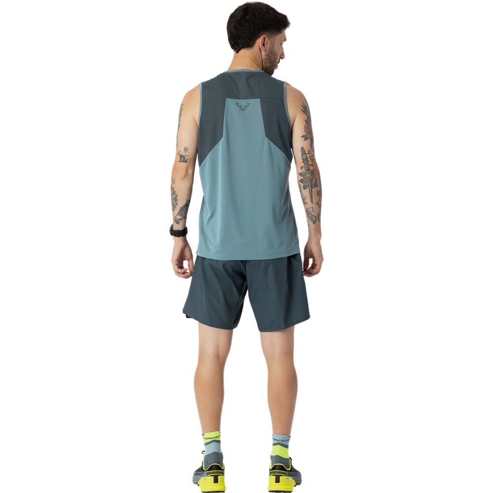 Dynafit Sky Tank Herren Laufshirt smoke-blue Produktbild 1