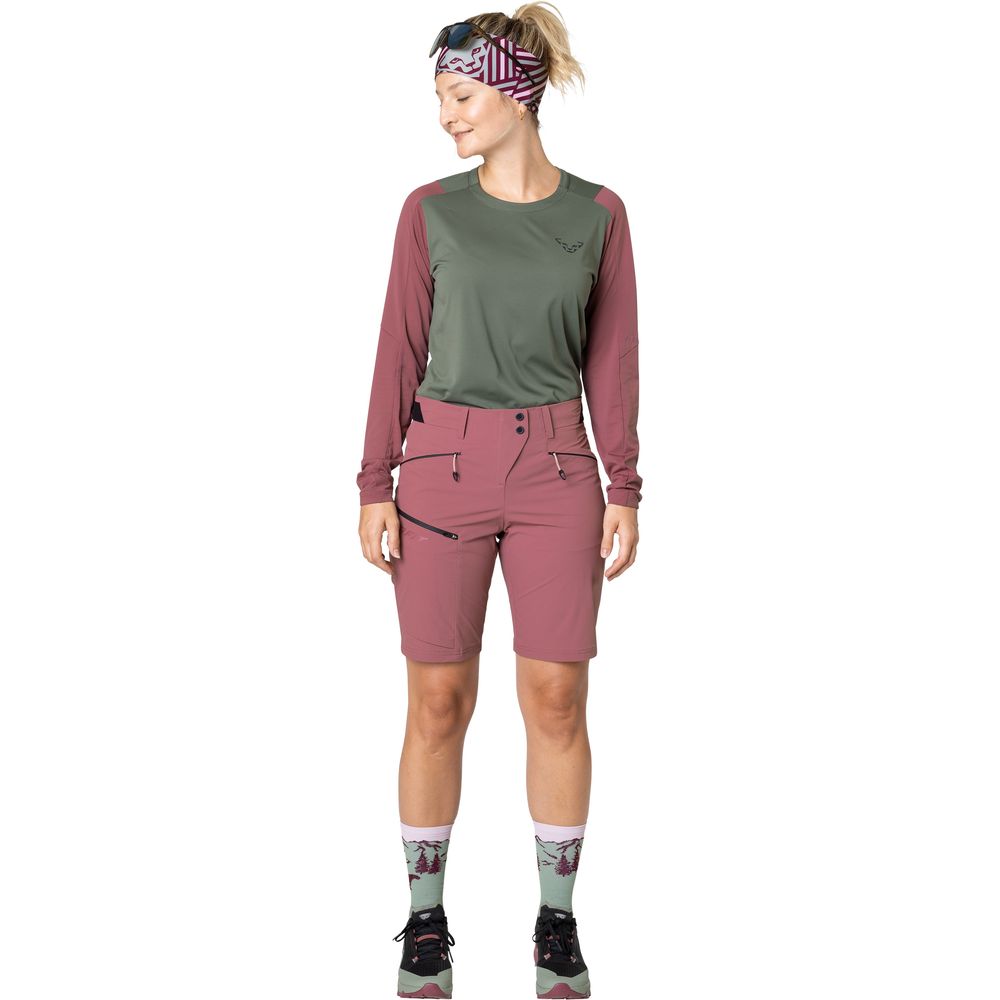 Dynafit Transalper DST Damen dark rose Shorts Produktbild 1