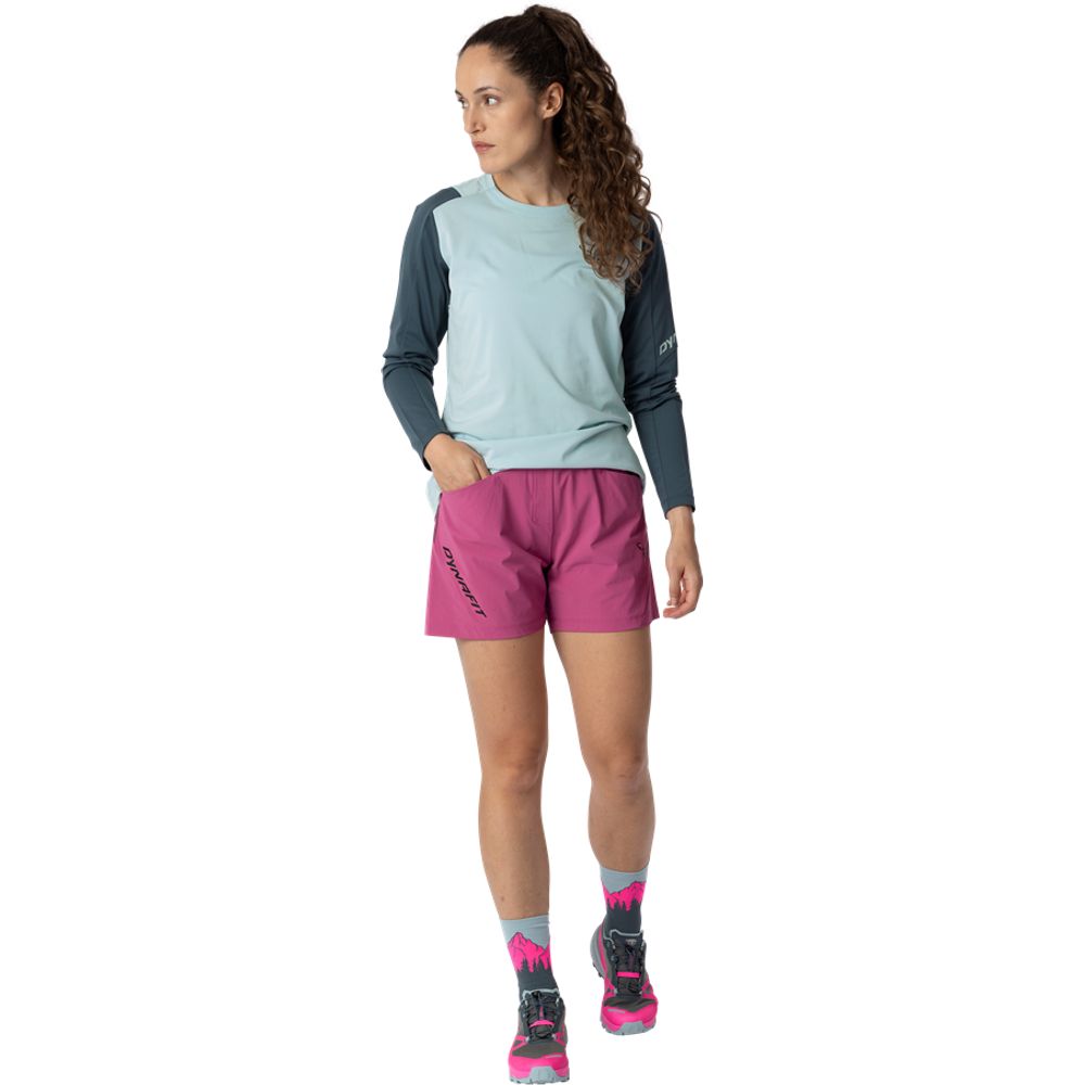 Dynafit Transalper L/S Damen Longsleeve cloud-blue Produktbild 1