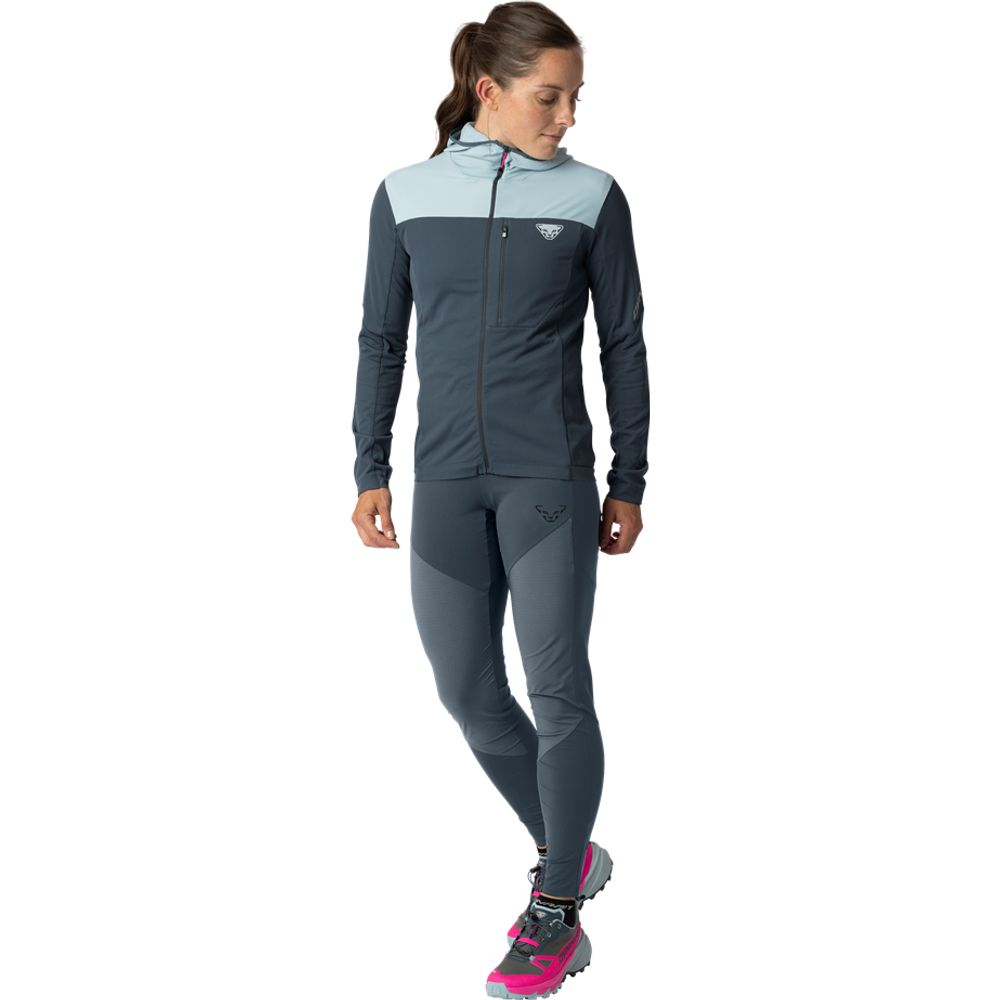 Dynafit Traverse Thermal Hooded Damen Midlayer cloud-blue Produktbild 2