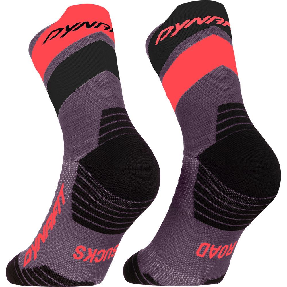 Dynafit Ultra Mid Laufsocken ephemera-ultra-coral Produktbild 1