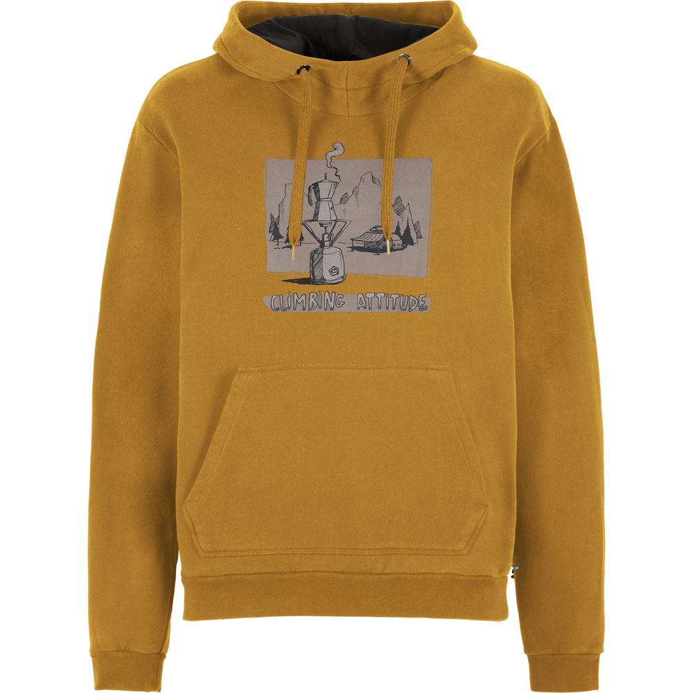 E9 Hood Herren Kapuzenpullover curry moka Produktbild 0