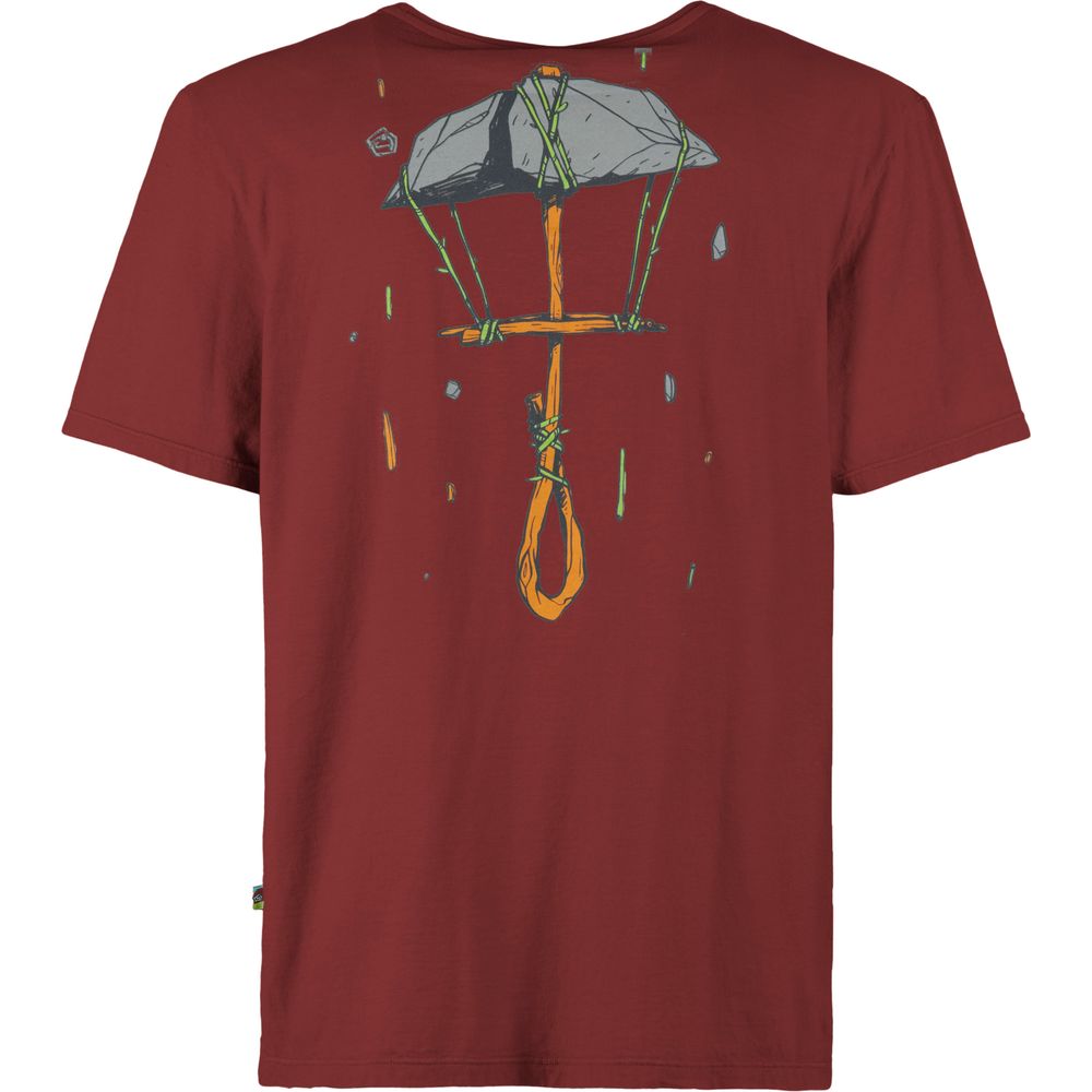 E9 Sapiens Herren T-Shirt paprika Produktbild 1