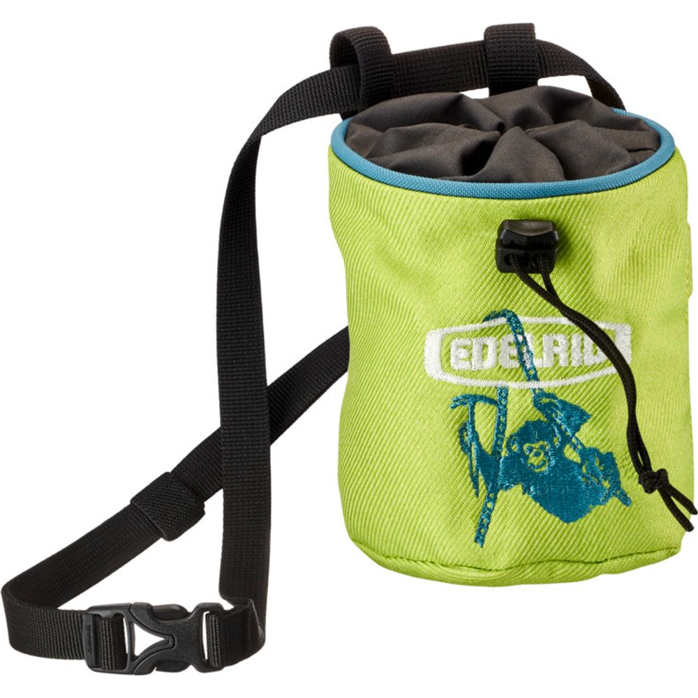 Edelrid Muffin Kinder Chalk Bag chute green Produktbild 0