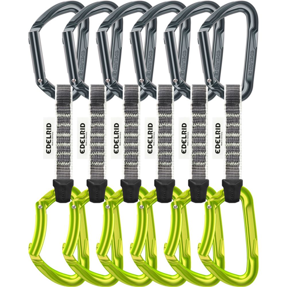 Edelrid Pure Set Sixpack 6er Express-Set slate oasis Produktbild 0