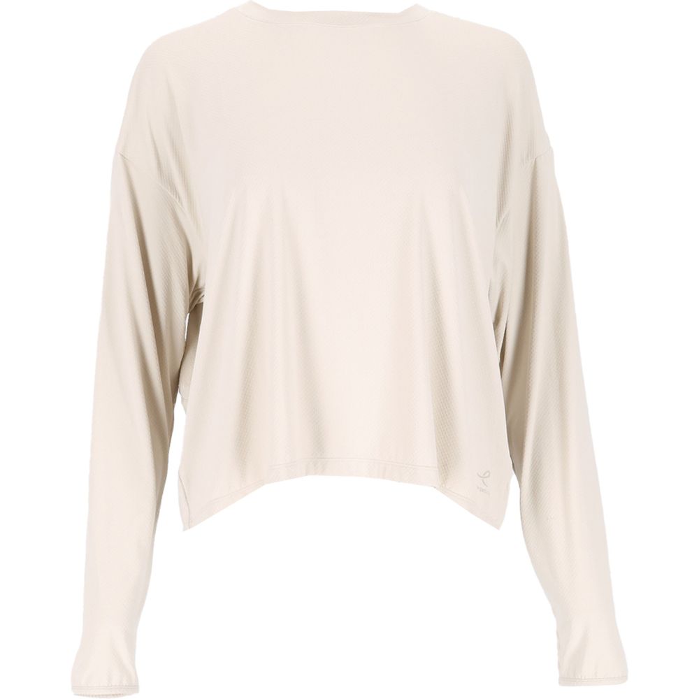 Energetics Damen Langarmshirt Offni W L/S Tee W stone-white Produktbild 0