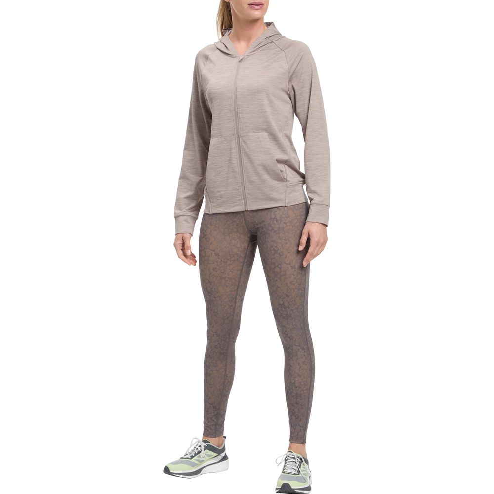 Energetics Funktionsjacke Funda Damen melange-brown-smoke Produktbild 1