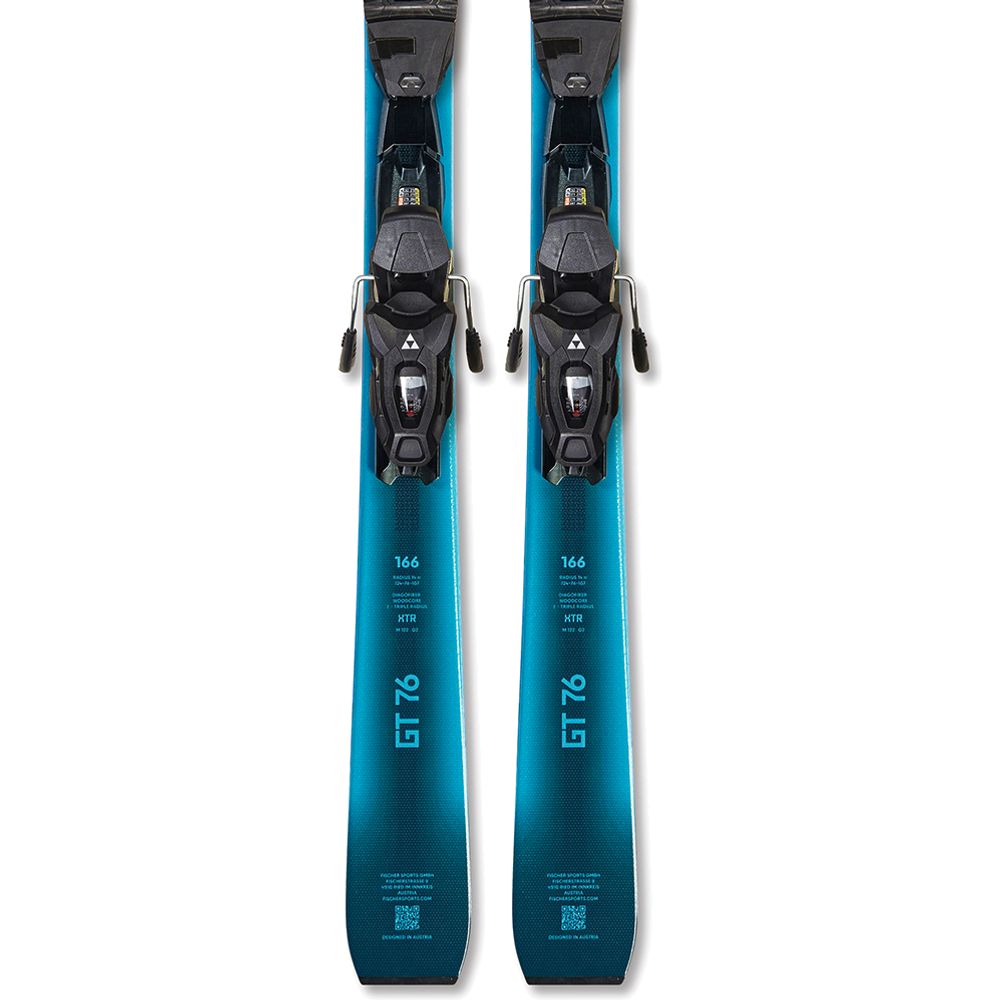 Fischer XTR The Curv GT 76 + RSW10 PR Alpin-Ski & Bindung blau Produktbild 2