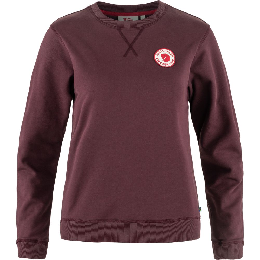Fjällräven 1960 Logo Badge Sweater Damen Pullover port Produktbild 0