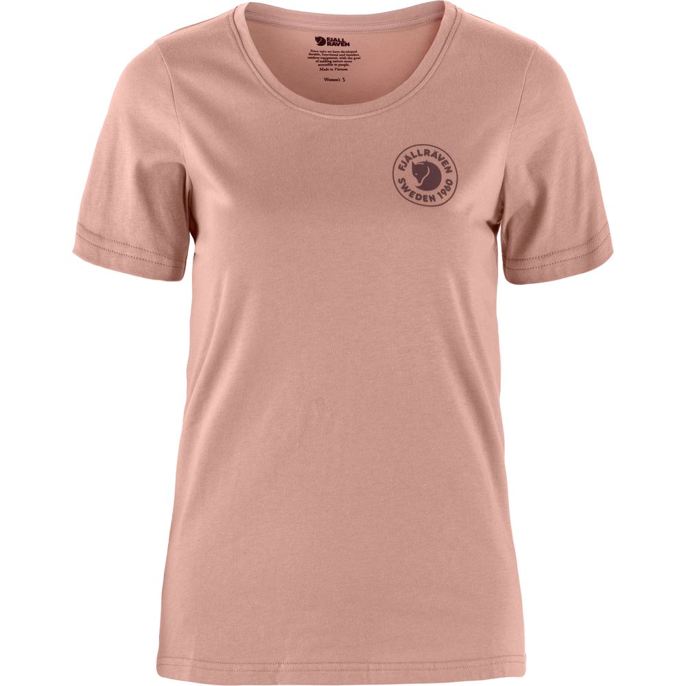 Fjällräven 1960 Logo Damen T-Shirt dusty rose Produktbild 0