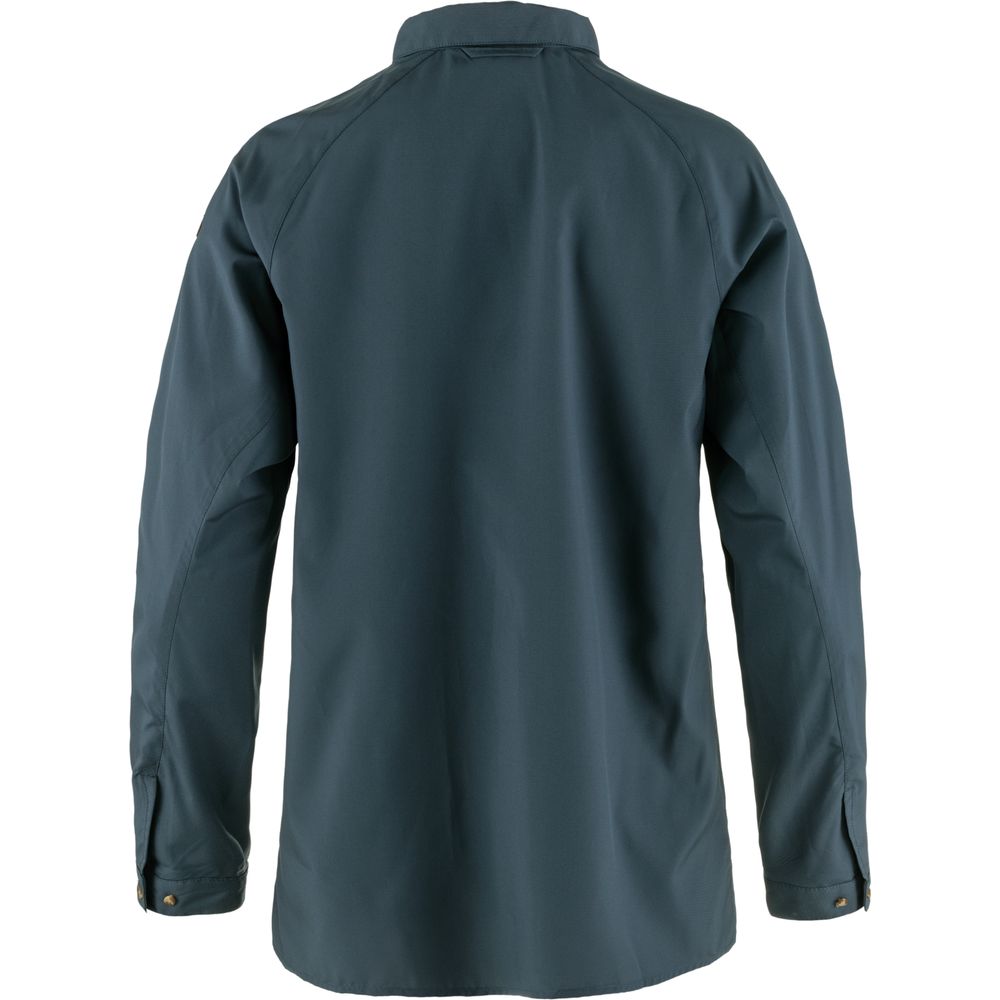 Fjällräven Abisko Hike Damen Langarm Hemd navy Produktbild 1