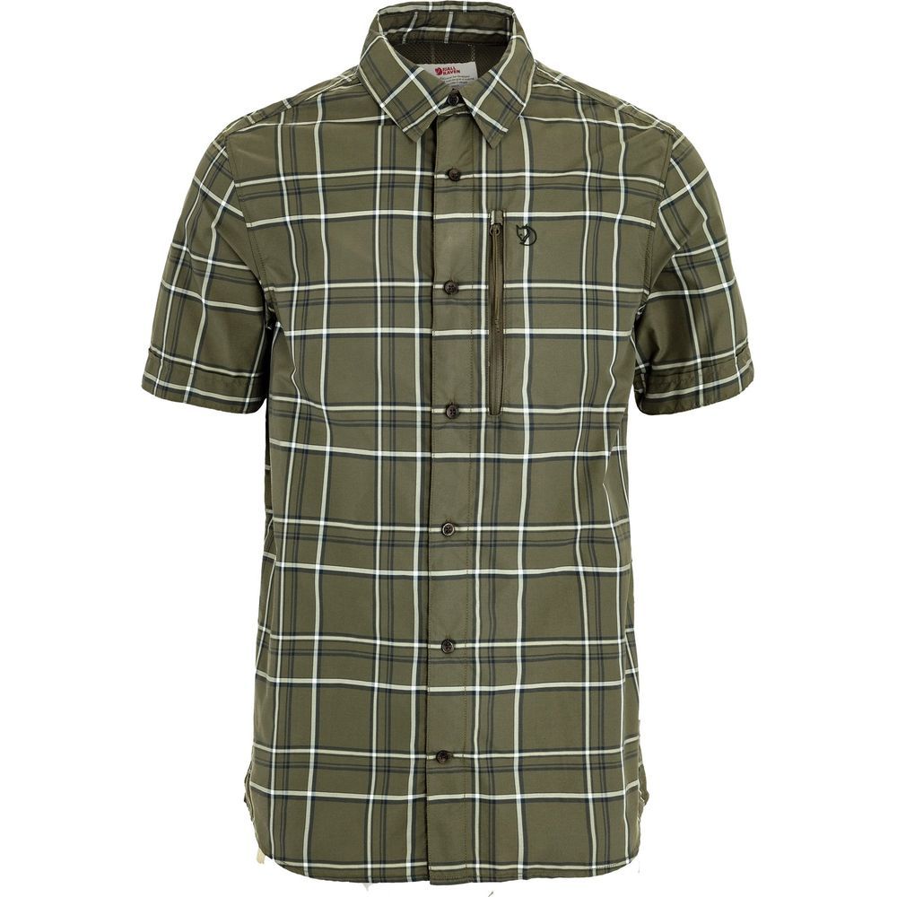 Fjällräven Abisko Hike Herren Hemd laurel-green-chalk-white Produktbild 0