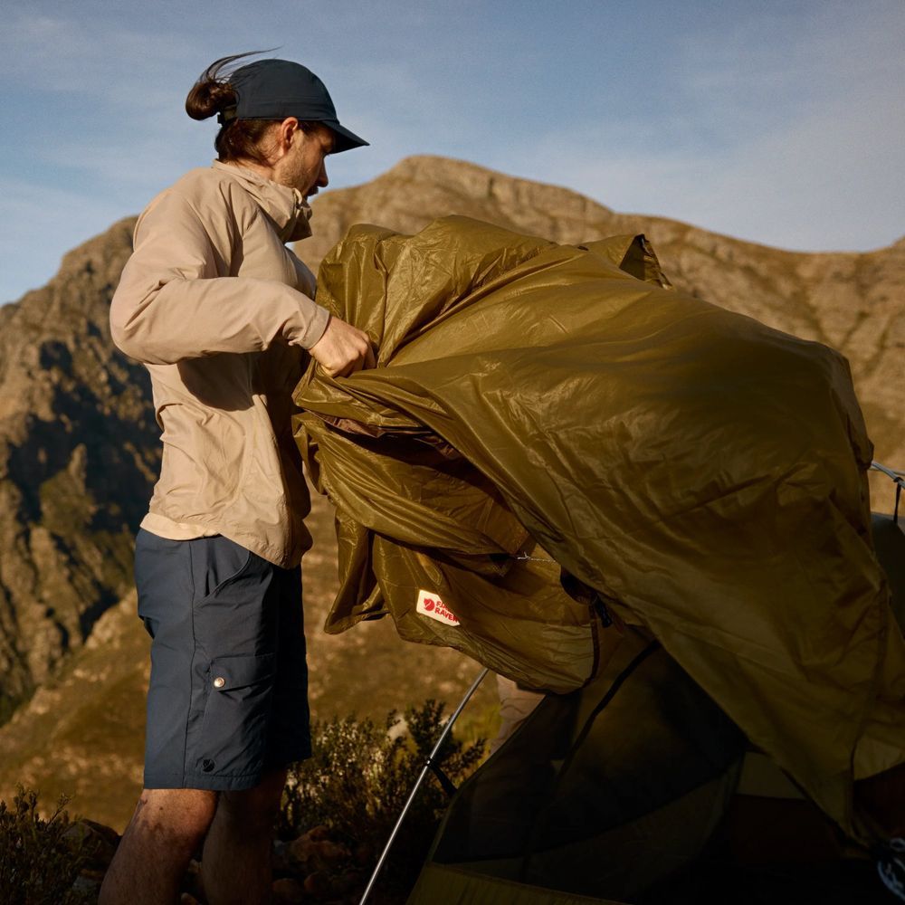 Fjällräven Abisko Hybrid Trail Trs Zip-off Herren Berghose navy Produktbild 2