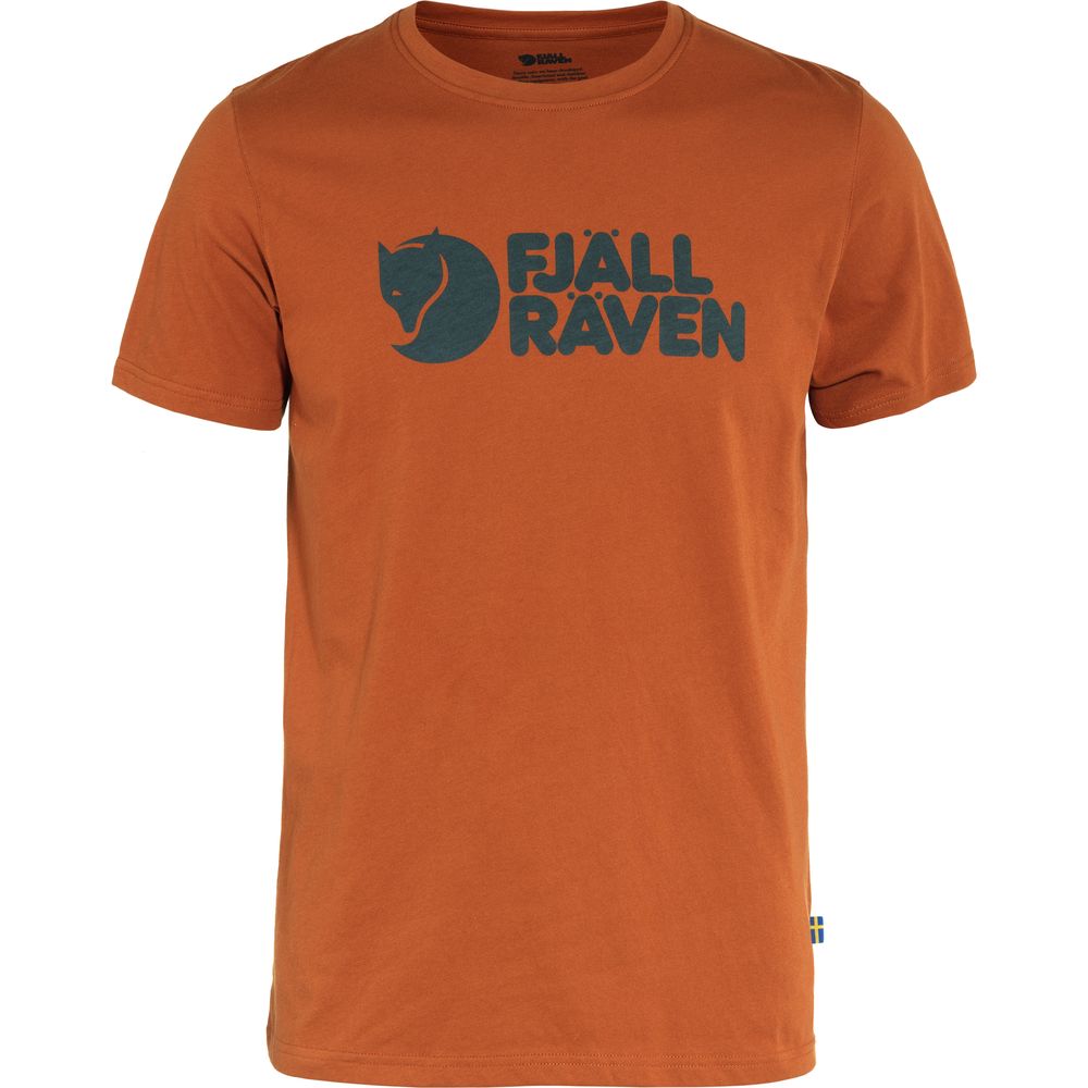 Fjällräven Fjällräven Logo Herren T-Shirt terracotta brown Produktbild 0