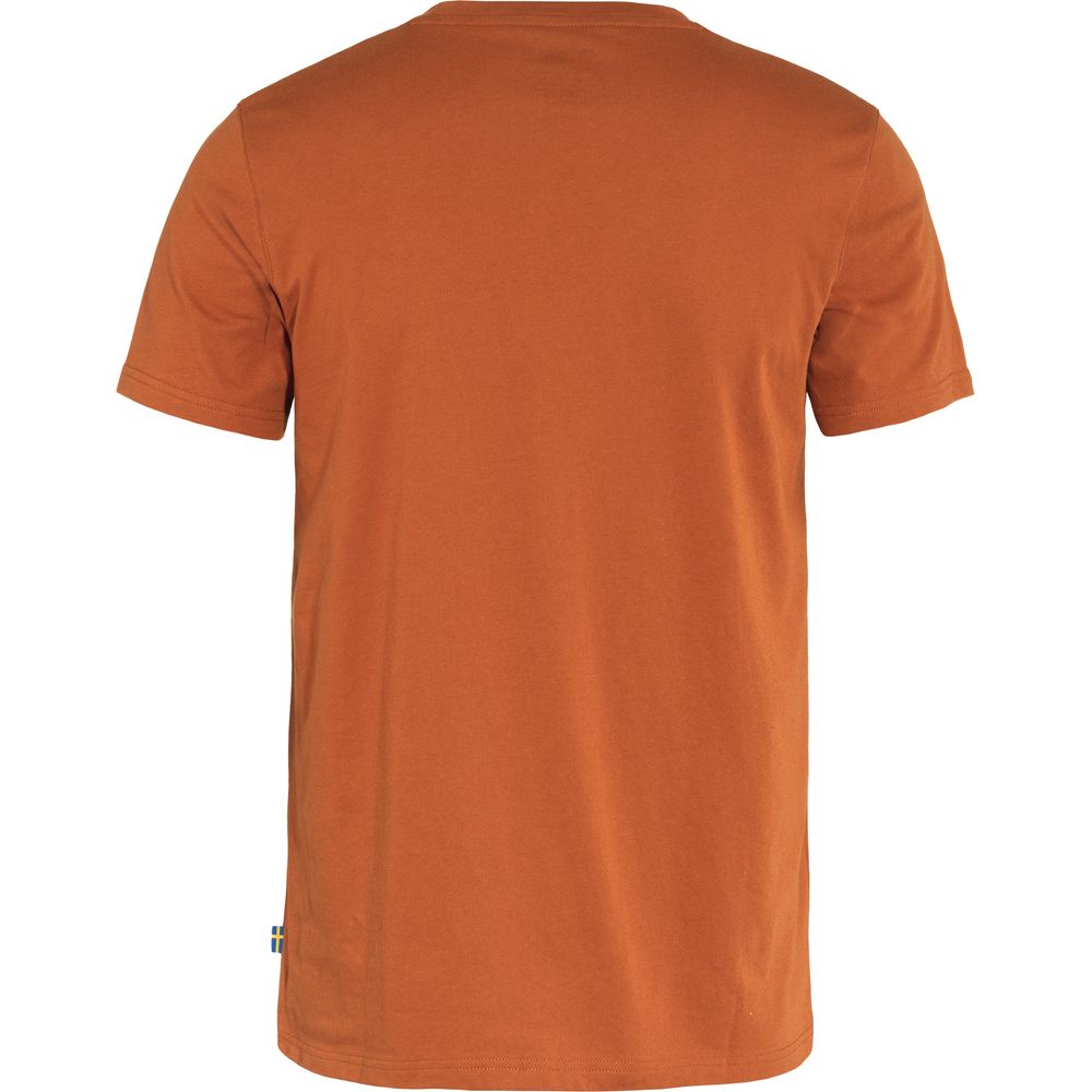 Fjällräven Fjällräven Logo Herren T-Shirt terracotta brown Produktbild 1