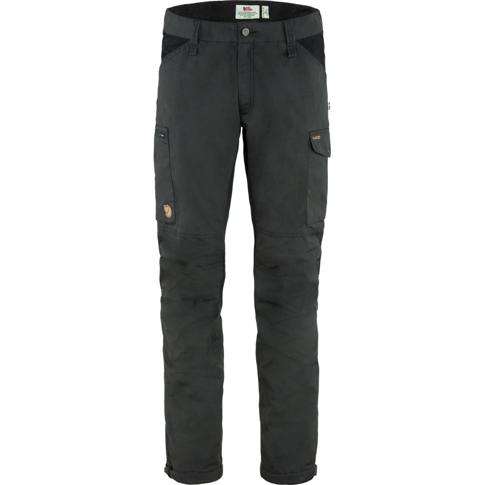 Fjällräven Kaipak Trousers M Herren Outdoorhose dark-grey-black Produktbild 0