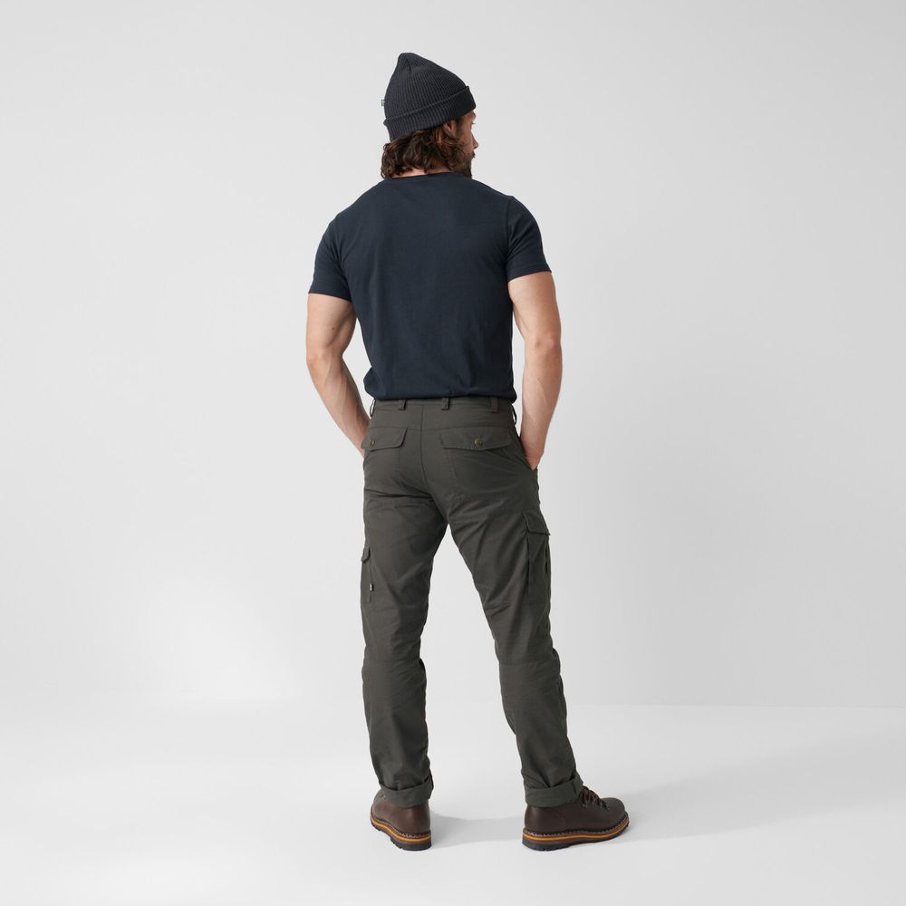 Fjällräven Karl Pro Trousers Herren Berghose dark grey Produktbild 1