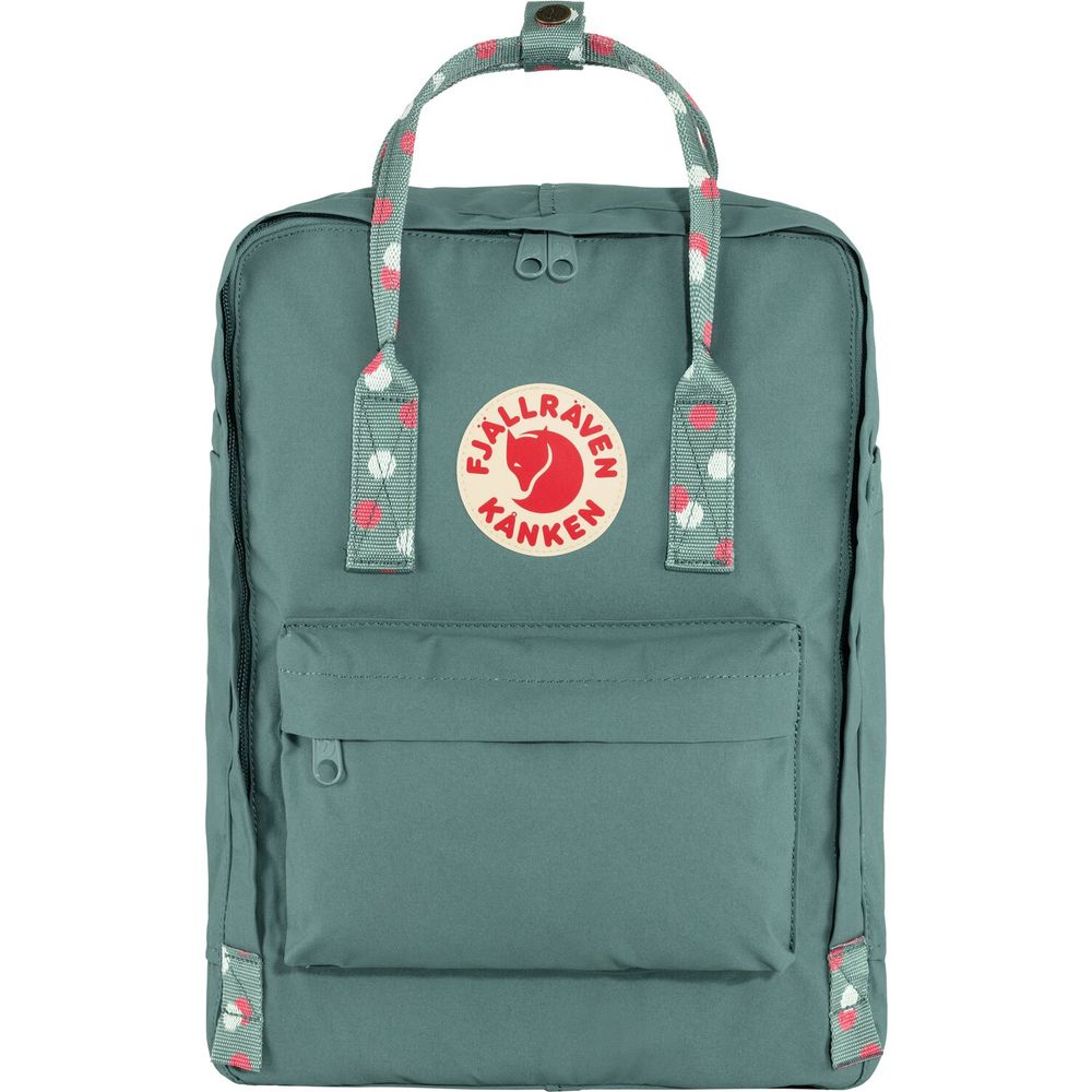 Fjällräven Kånken Rucksack frost green confetti patter Produktbild 0