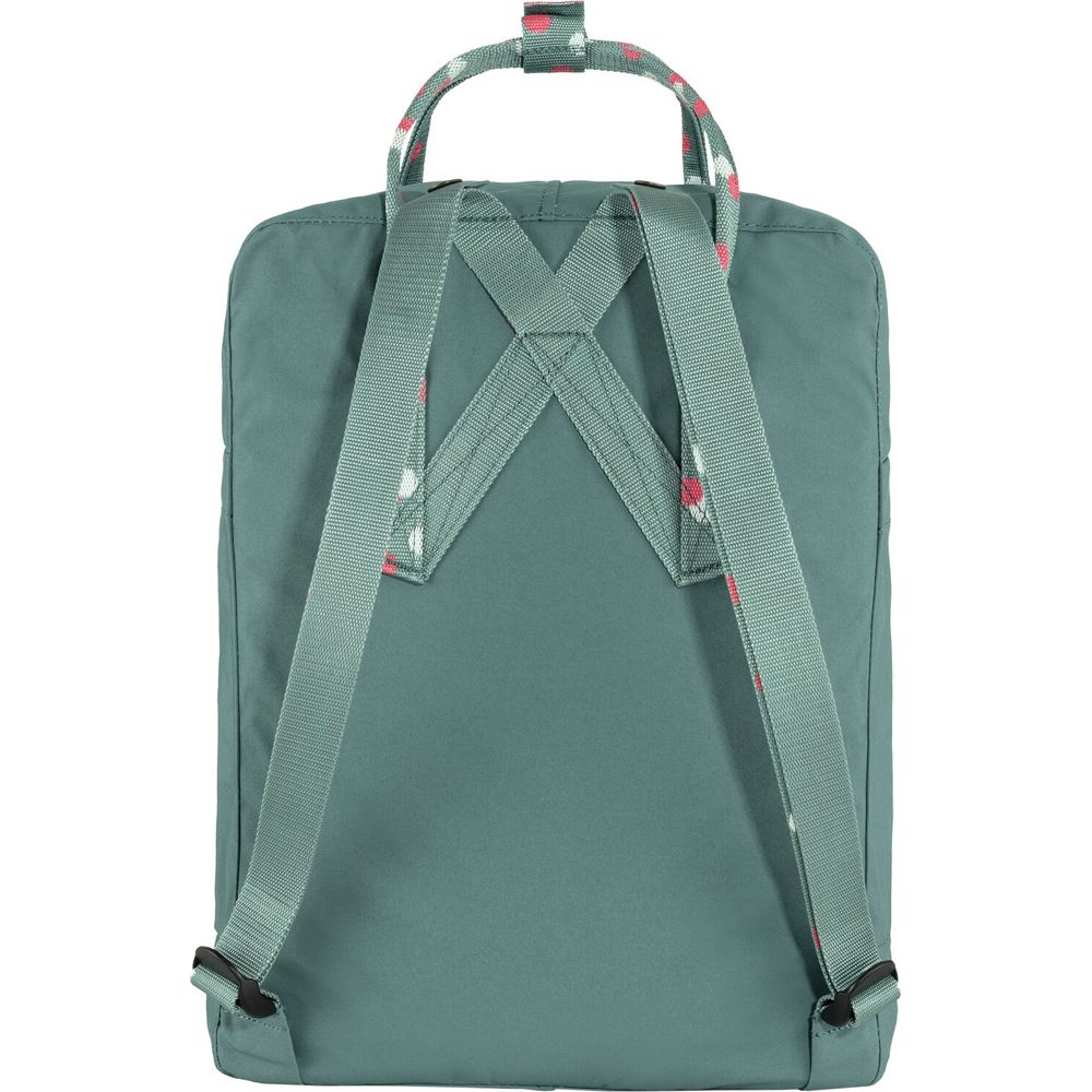 Fjällräven Kånken Rucksack frost green confetti patter Produktbild 1