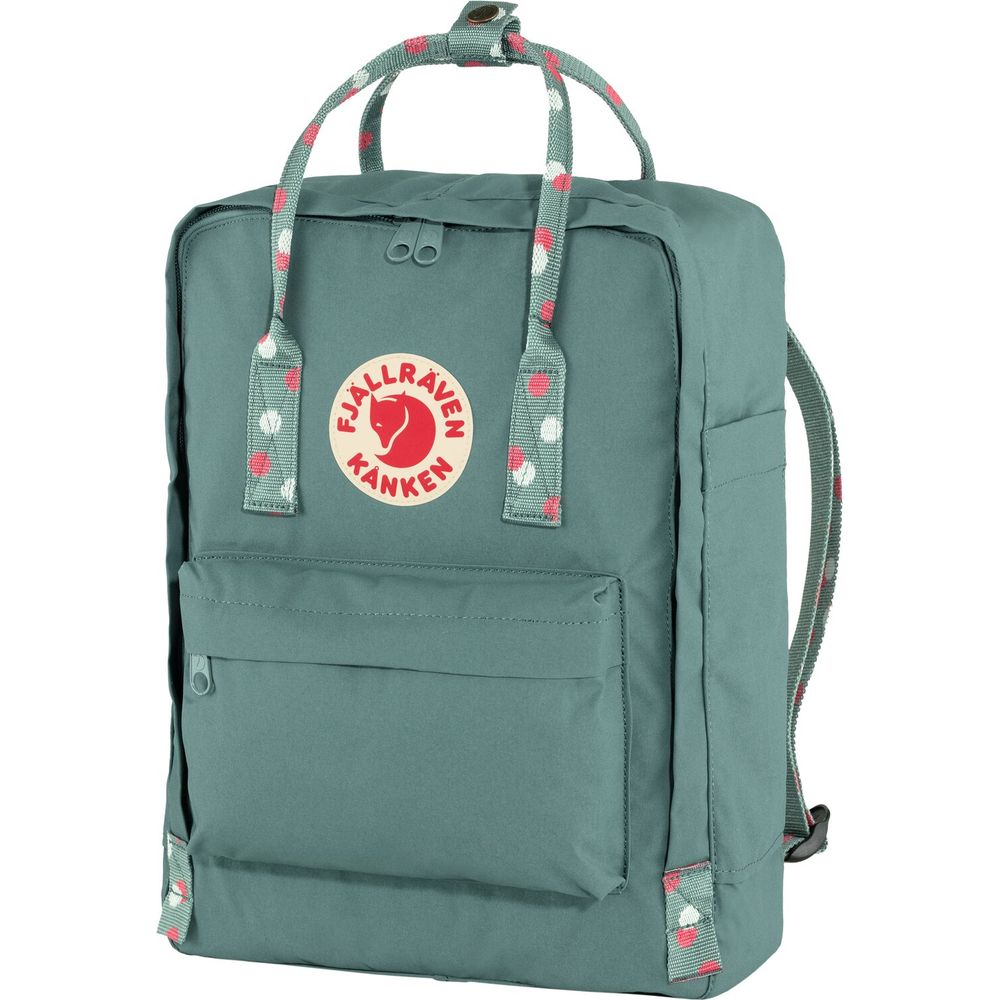 Fjällräven Kånken Rucksack frost green confetti patter Produktbild 2