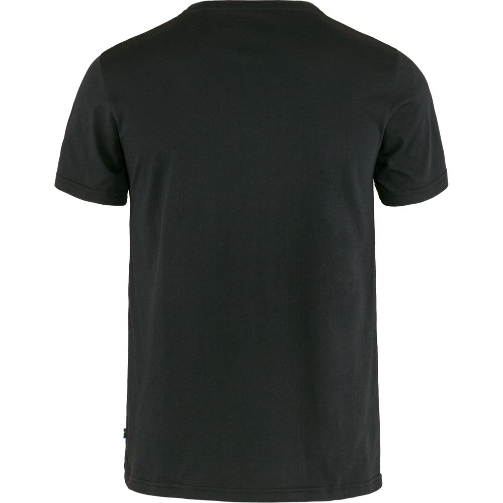 Fjällräven Logo Herren T-Shirt black Produktbild 1