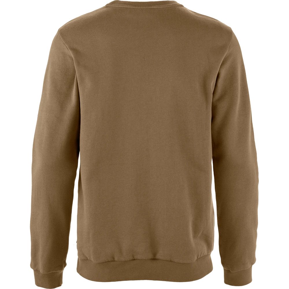 Fjällräven Logo Sweater Herren wood-brown Produktbild 1