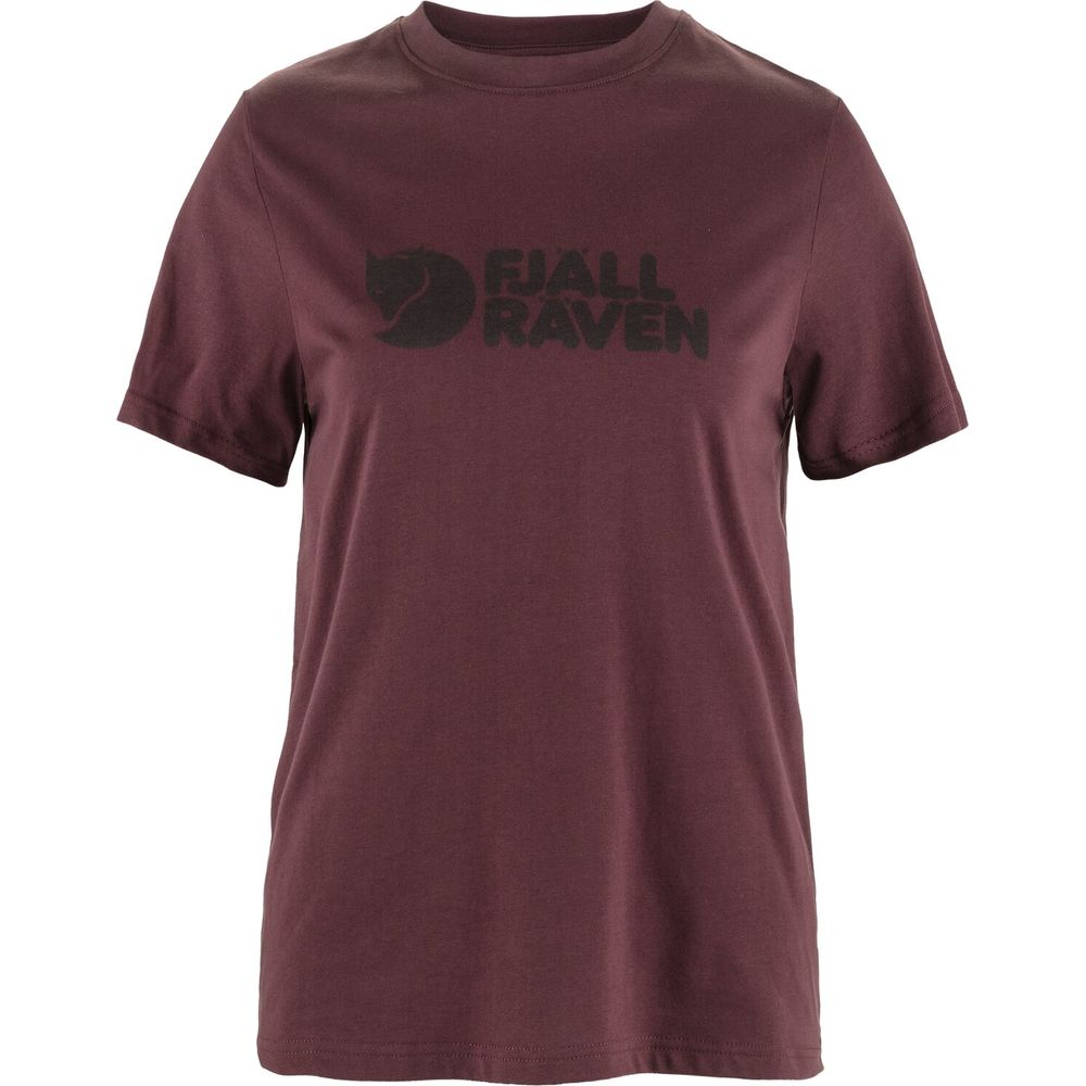 Fjällräven Logo Tee Damen T-Shirt port Produktbild 0