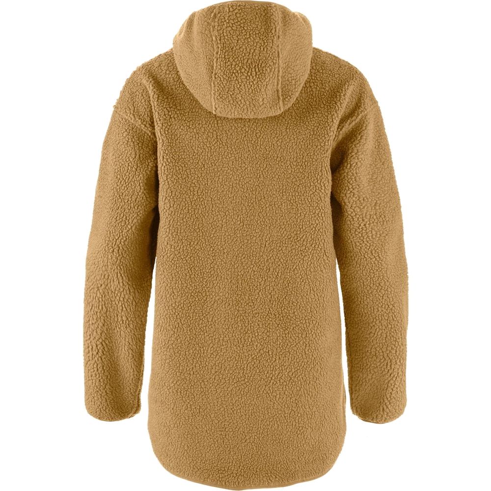 Fjällräven Vardag Pile Fleece Long W Damen Fleecejacke buckwheat-brown Produktbild 1