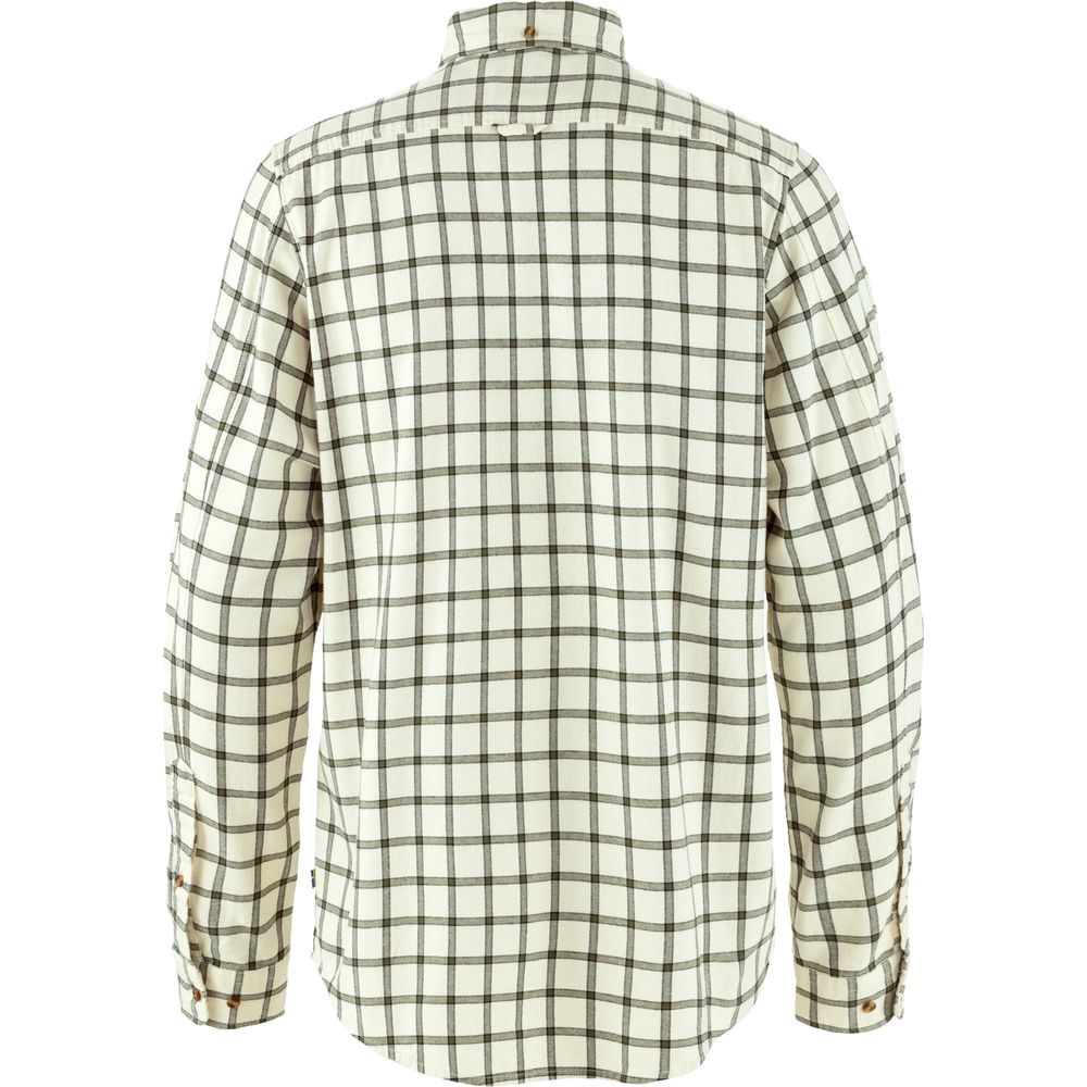Fjällräven Övik Flannel Herren Hemd chalk-white-laurel-green Produktbild 1