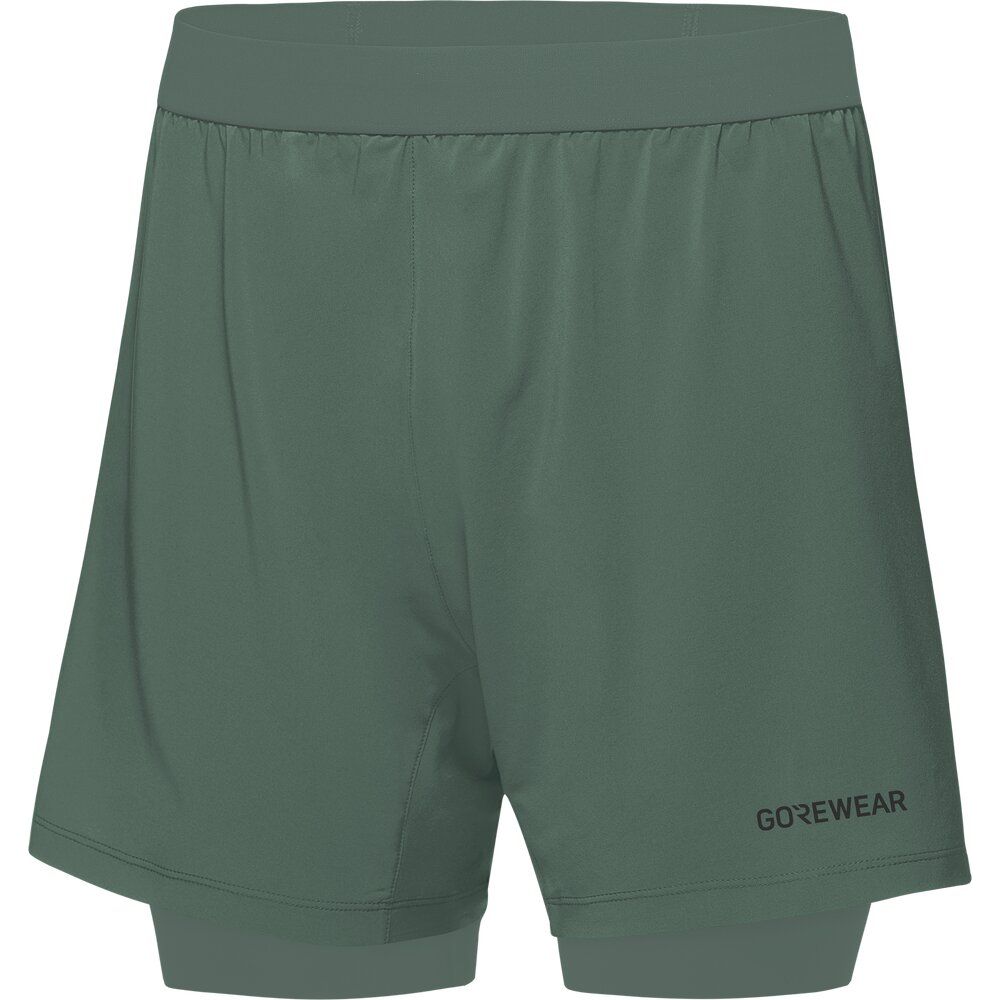 Gorewear Concurve 5” 2in1 Shorts Herren Laufhose slate-green Produktbild 2