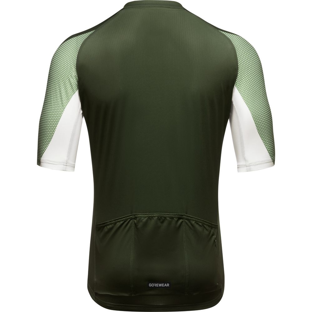 Gorewear Spirit Triangles Herren Funktionsshirt utility green white Produktbild 1