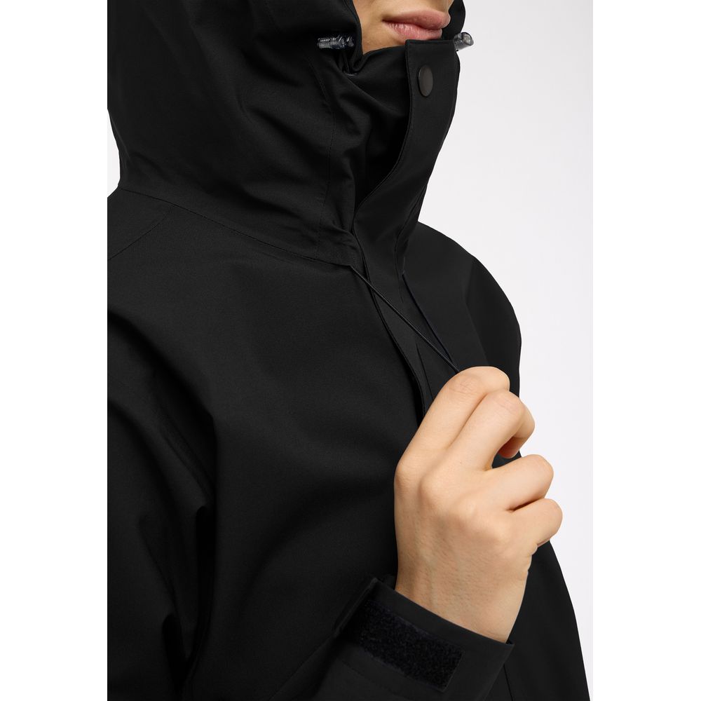 Haglöfs Breeze Proof Jacket Damen Outdoorjacke true-black Produktbild 5