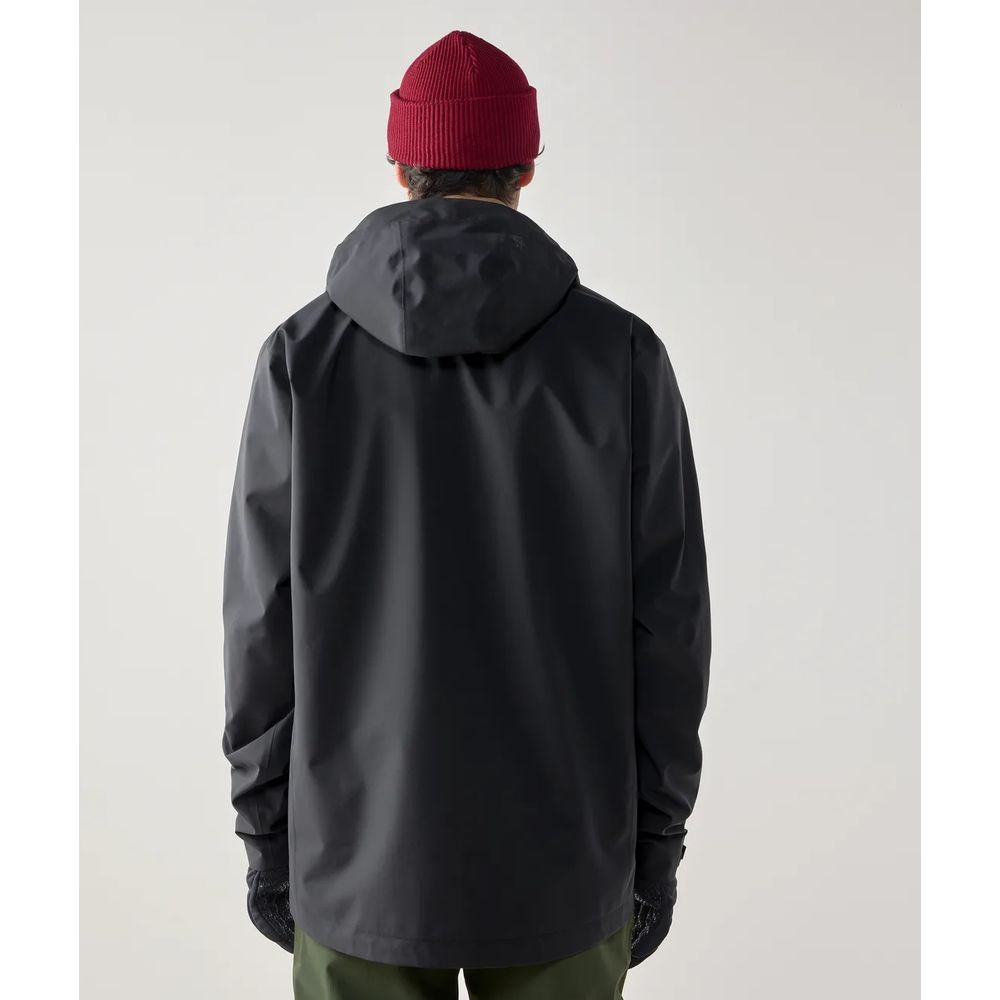 Haglöfs Breeze Proof Jacket Herren Regenjacke true-black Produktbild 7