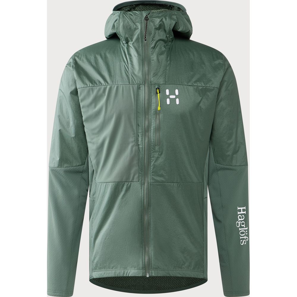 Haglöfs Nallo Touring Hybrid Mid Herren Hardshelljacke chlorophyll-green Produktbild 0