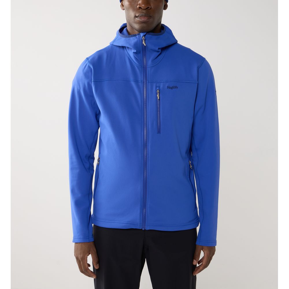 Haglöfs Rosson Mid Hood Midlayer Herren northern-blue Produktbild 2