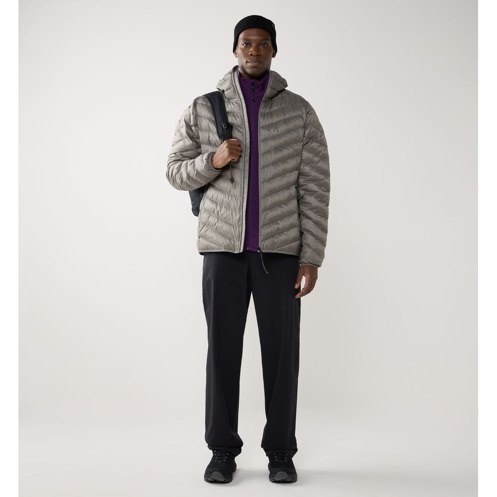 Haglöfs Särna Mimic II Hood Herren Isolationsjacke stone-brick Produktbild 6
