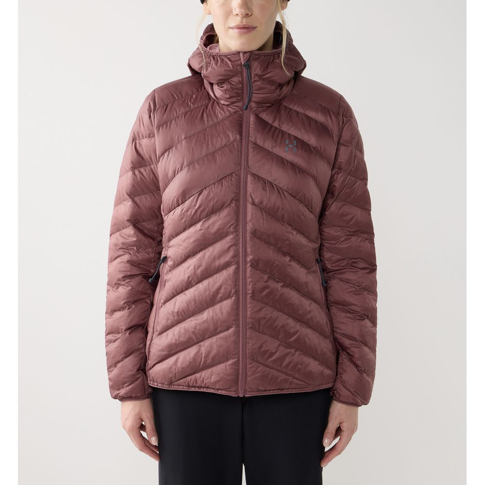 Haglöfs Särna Mimic II Hood Isolationsjacke Damen misty-mauve Produktbild 2