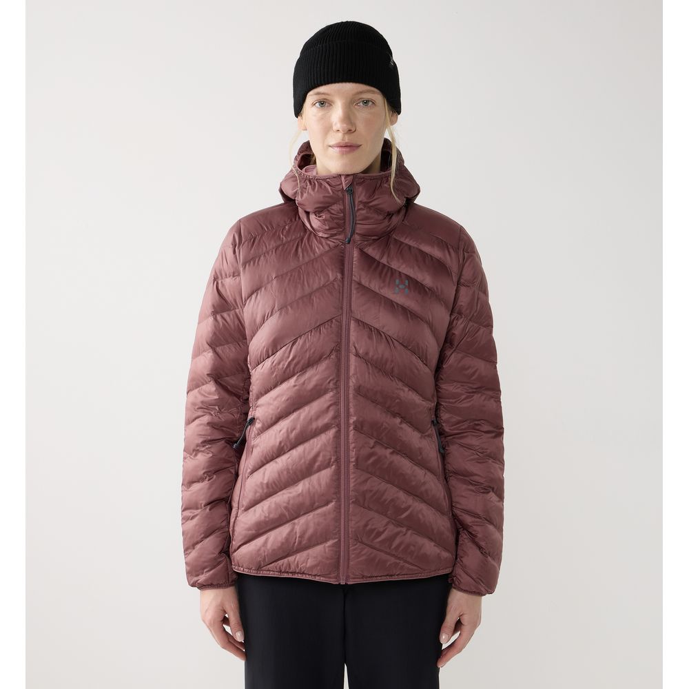 Haglöfs Särna Mimic II Hood Isolationsjacke Damen misty-mauve Produktbild 7