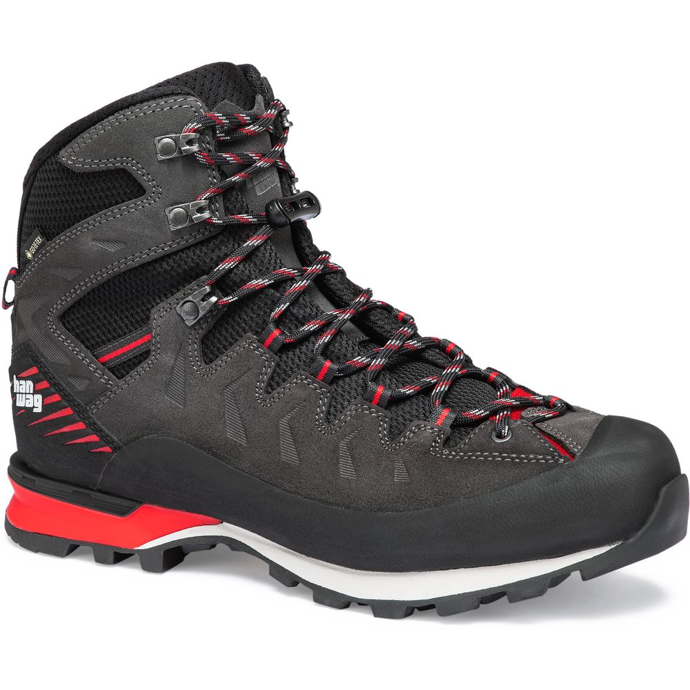 Hanwag Makra Pro GTX Herren Bergschuh asphalt/red Produktbild 0