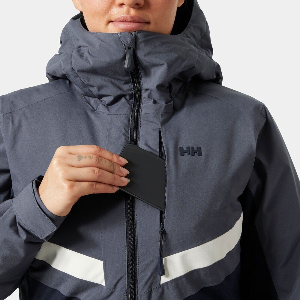 Helly Hansen Damen Edge 30 Skijacke alpine frost Produktbild 5